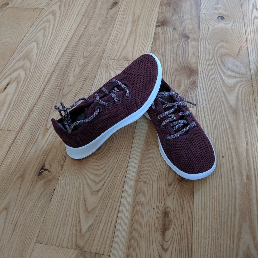 BRAND NEW Plum Allbirds Tree Runner sneaker